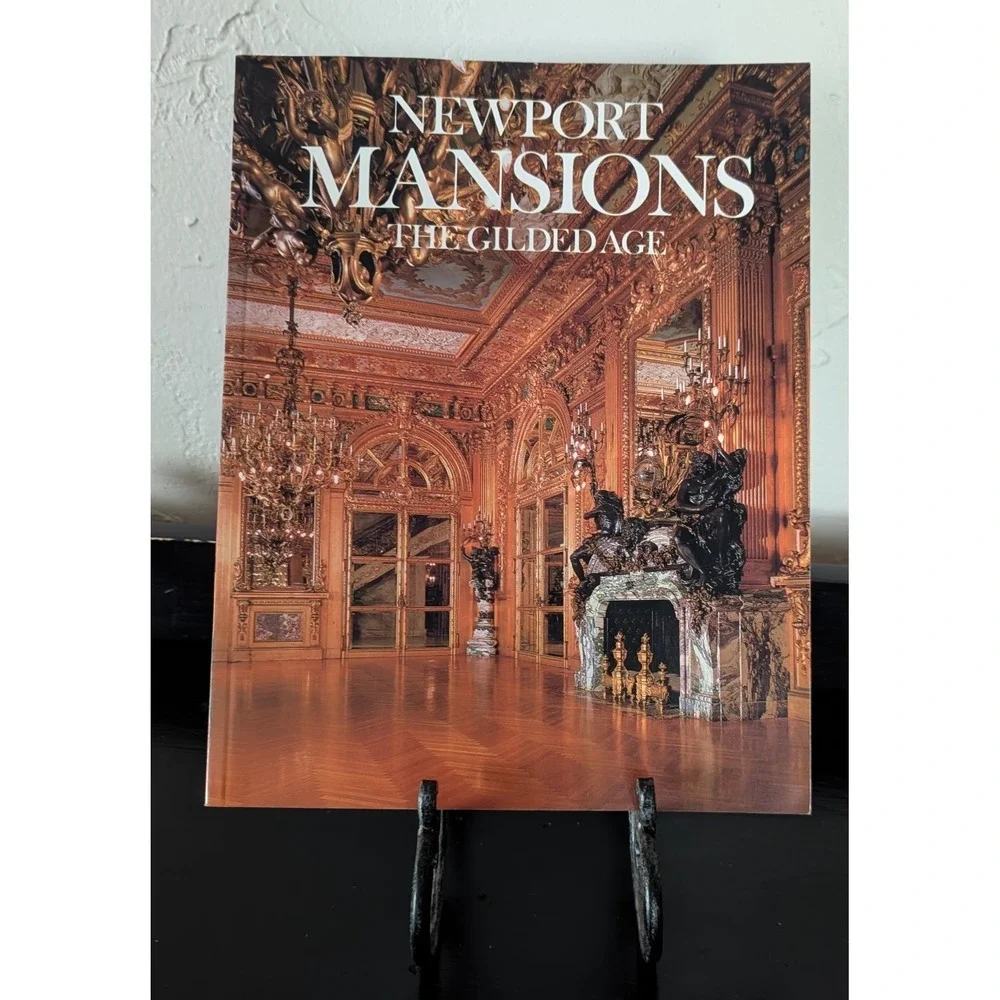 Newport Mansions The Gilded Age Coffee Table Book Thomas Gannon 88 Pgs